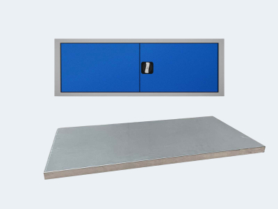 Stahl-Kleider-/Aktenschrank