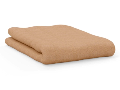 Wohndecke Lodge, 150x200 cm, uni kamel, 1.200 g Polycotton