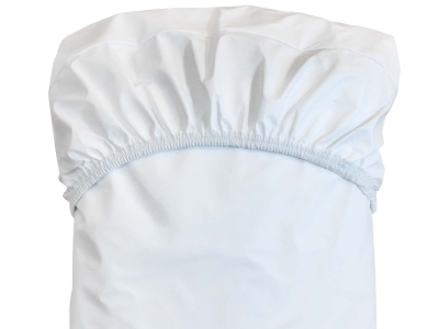 Nässeschutz-Spannbetttuch, 90x200x22 cm, weiß,...