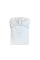 Nässeschutz-Spannbetttuch, 80x190x22 cm, weiß, Brandschutz geprüft BS5852 Crib 5