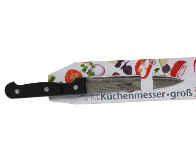 Küchenmesser lang, Klinge 15 cm lang