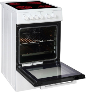 Elektro-Standherd beko FSS57000GW Glaskeramikkochfeld (50-er)