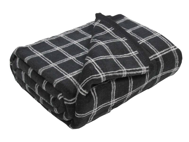 Wohndecke 150x200 cm, Window Plaid, 1.380 g, waschbar, Öko-Tex-Standard 100, hochwertiger RESTPOSTEN