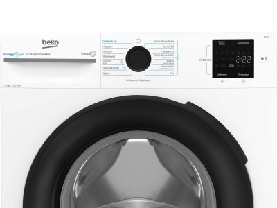 Waschautomat Beko BM3WFU3741X weiß, 7 kg, 1400 U/min mit Aquastop