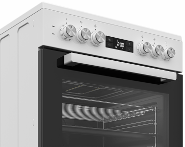 Elektro-Standherd beko FSM67320GWS Glaskeramikkochfeld (60-er)