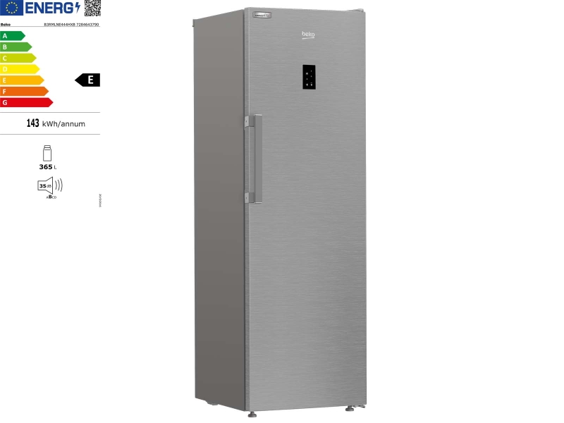 Vollraum-Kühlschrank beko B3RMLNE444HXB inoxlook-az, (365 l)