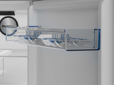 Vollraum-Kühlschrank beko B3RMLNE444HXB inoxlook-az, (365 l)