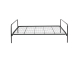 Metall-Etagenbett 90x190 cm, schwarz, einzeln stellbar
