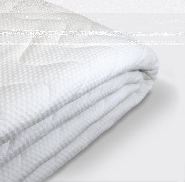 Matratzen-Schonbezug Medicare, gesteppt, 90x200x16 cm, RV-2-seitig, weiß