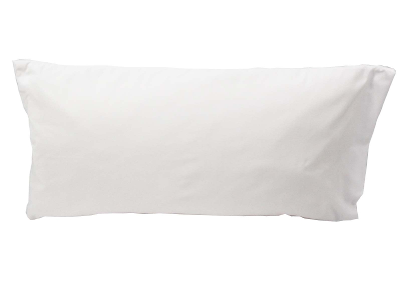 Kissen 40x80, glatt, brandschutzgeprüft EN ISO 12952-2,  95°C waschbar