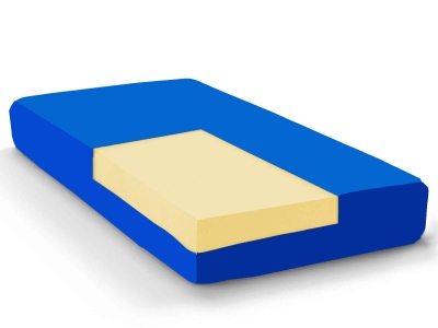 PUR Schaumstoff Matratze 90x200x12 cm (H3) inkl....