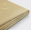 Matratzen-Schonbezug PES, 90x190x14 cm, beige, waschbar