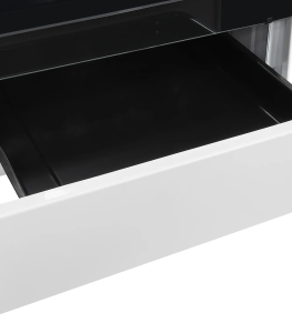 Elektro-Standherd Exquisit ECM 6-4 weiß mit Ceranfeld (60-er)