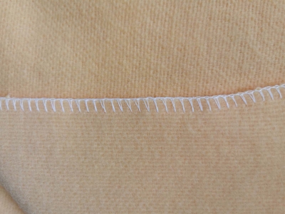 Brandschutzgeprüfte Wohndecke Kamel 140x200, nach DIN EN ISO 12952-1, Öko-Tex-Standard 100