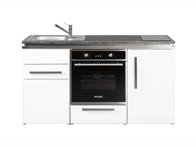 Konfigurierbare Miniküche mit Backofen, 160 × 90 × 60 cm