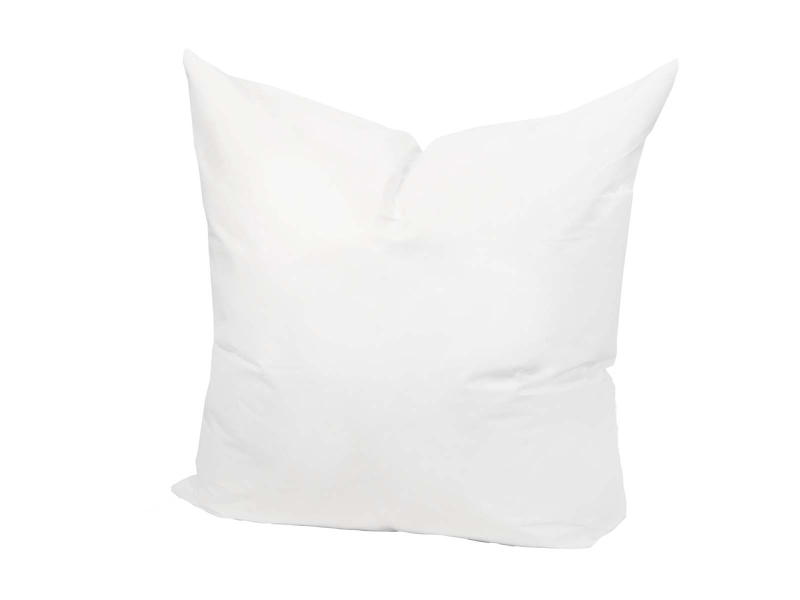 Kissen-Bezug 80x85/20 cm, uni weiß, HV, 95°C waschbar