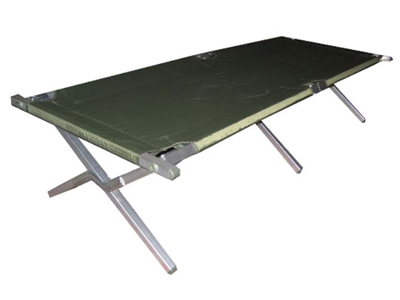 Feldbett 190x62 cm, robuste Stahlkonstuktion, Intertek getestet bis 120 kg, farbig