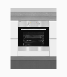 Einbaubackofen Inox EBE 555-1.1 62 l A