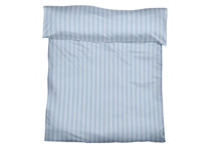 Bettdecken-Bezug mit Blockstreifen, 140x210 cm, TB203 in...