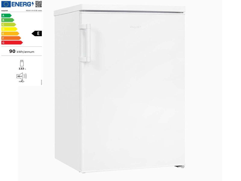 Kühlschrank KS16-4-E-040E weiß 4* Gefrierfach (95/14 L)
