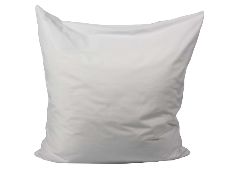 Kissenbezug 80x80 cm, Brandschutz geprüft nach EN ISO 12952-2, uni weiß, HV, 95° C waschbar