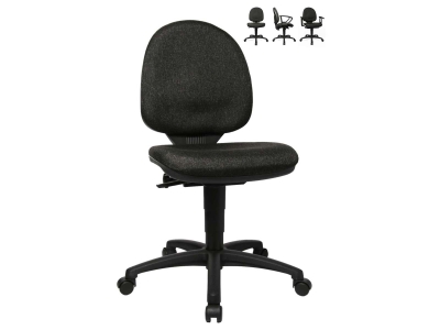 Bürodrehstuhl  EXP0611 in schwarz, zerlegt