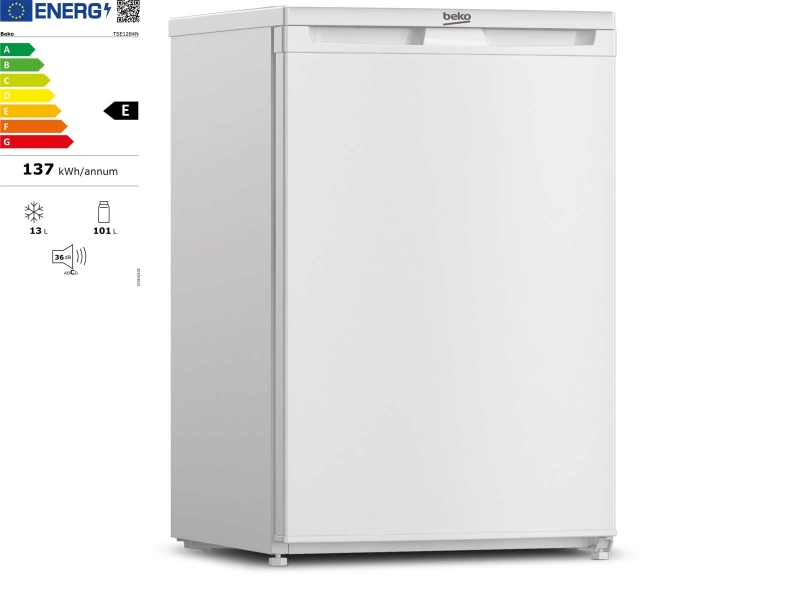 Kühlschrank beko TSE1284N, 4*- Gefrierfach, (101/13 Liter)