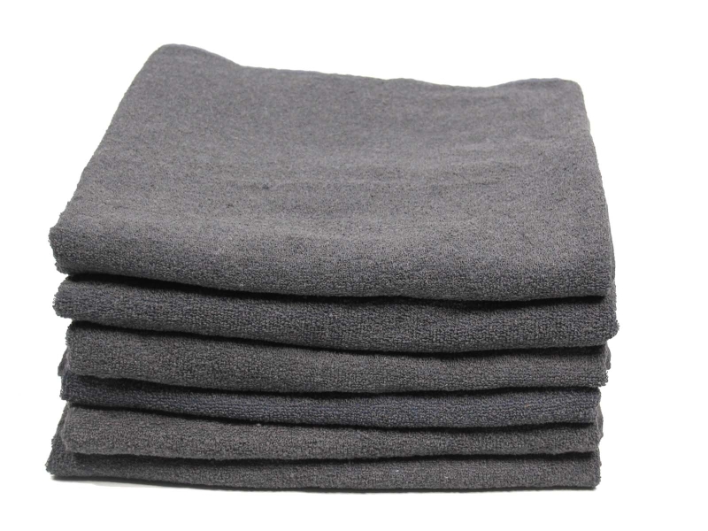 Duschtuch Walk-Frottier_C 70x140 cm, dunkelgrau, 380 g/m², VE: 36 Stk./Karton