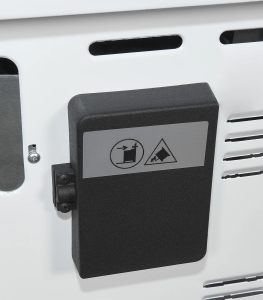 Elektro-Standherd Exquisit EH 10.3.F2 weiß (50-er)