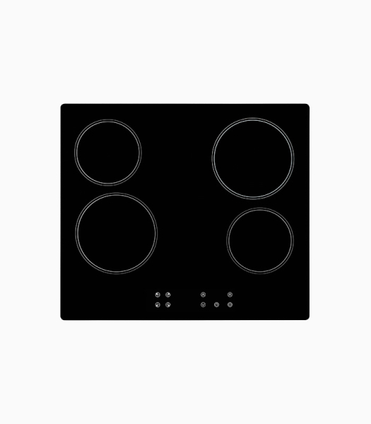 Glaskeramik-Kochfeld Exquisit EKC 601-2.2